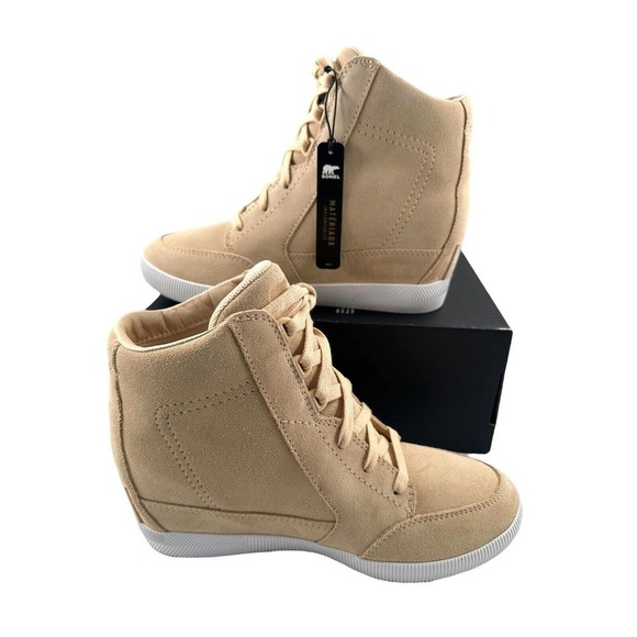 Sorel Women's Out N About Wedge Bootie Waterproof Omega Taupe - Brand New Sz 9 - Picture 8 of 12